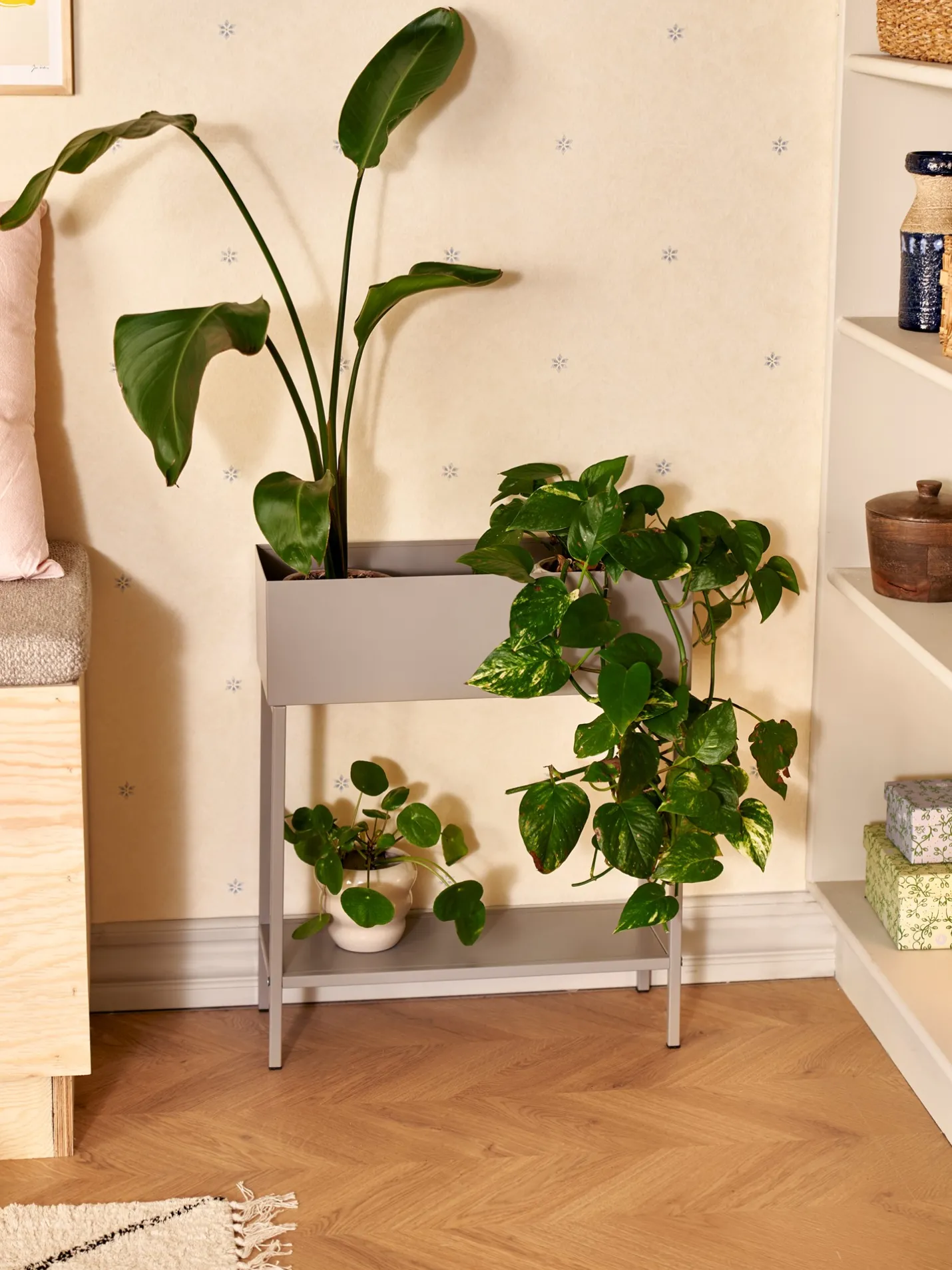 Discount Søstrene Grene Schweiz Pflanzenständer Warm Grey