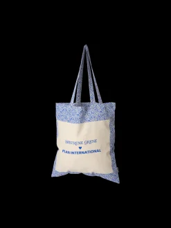 Hot Søstrene Grene Schweiz Plan International Tragetasche Electric Blue