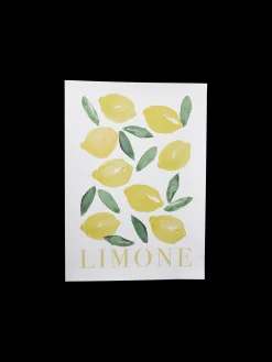 Discount Søstrene Grene Schweiz Poster A3 Yellow