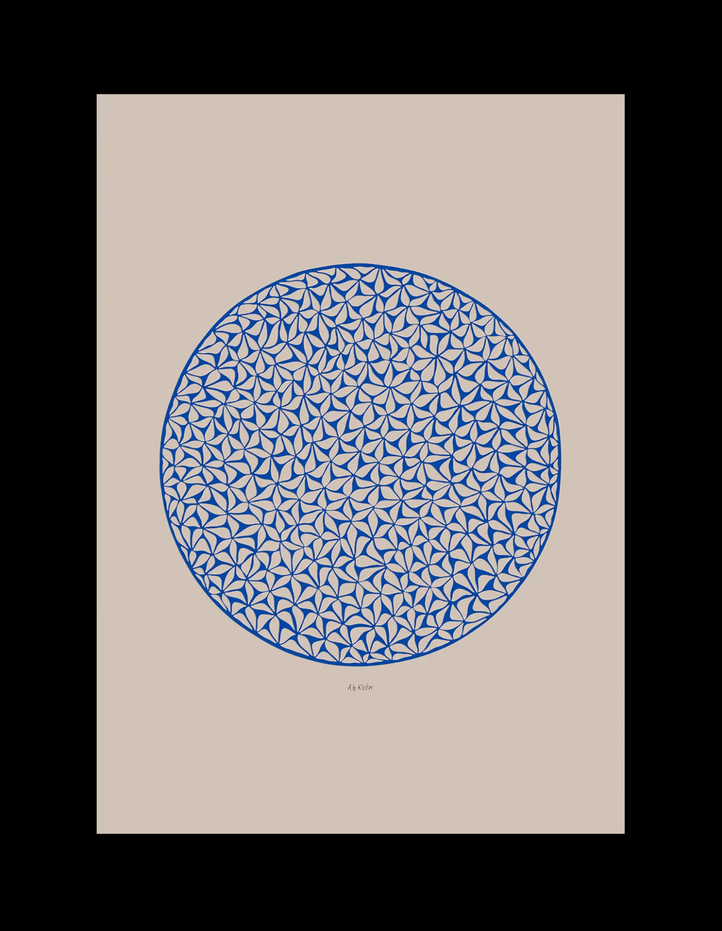 Søstrene Grene Schweiz Poster Sphere 01 50 X 70 Camel