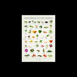 Online Søstrene Grene Schweiz Poster Vegetables Of The World 50 X 70 Multi