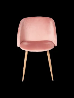 Outlet Søstrene Grene Schweiz Samtstuhl Dark Rose