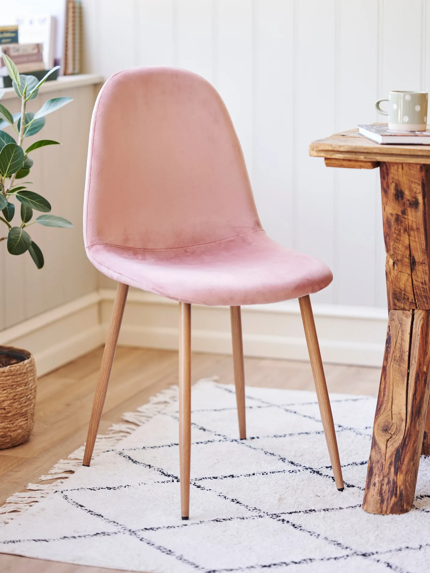 Best Søstrene Grene Schweiz Samtstuhl Dark Rose