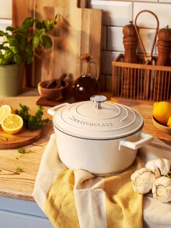 Sale Søstrene Grene Schweiz Schmortopf Mit Deckel 2,5 L Off White