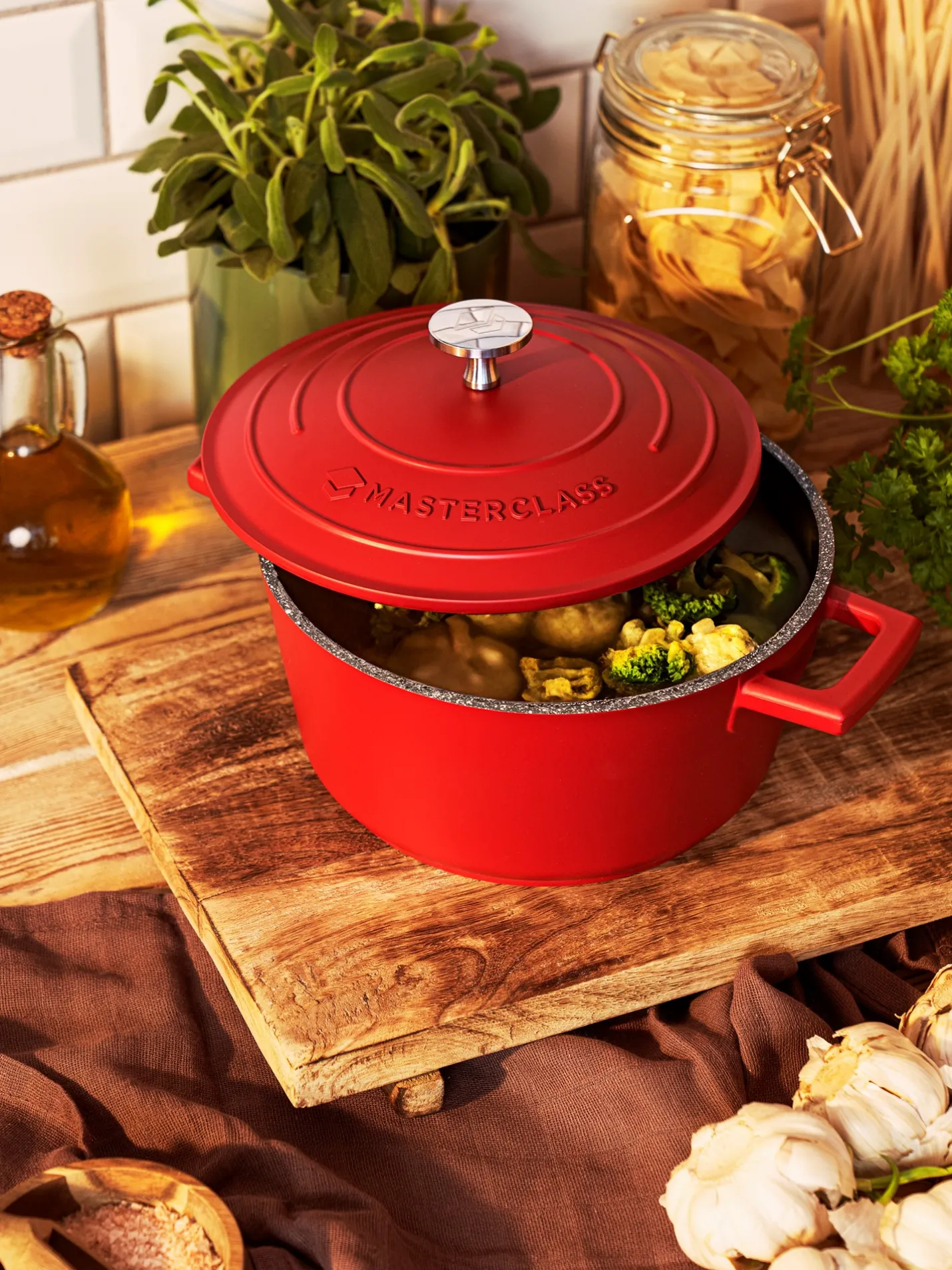 Outlet Søstrene Grene Schweiz Schmortopf Mit Deckel 2,5 L Tomato Red