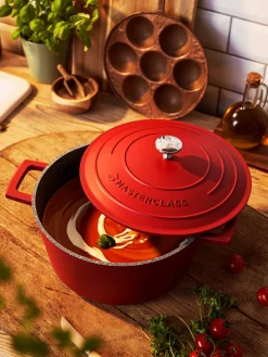 Outlet Søstrene Grene Schweiz Schmortopf Mit Deckel 4 L Tomato Red