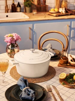 Discount Søstrene Grene Schweiz Schmortopf Mit Deckel 5 L Off White