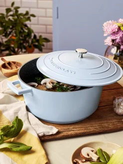 Best Søstrene Grene Schweiz Schmortopf Mit Deckel 5 L Milky Blue