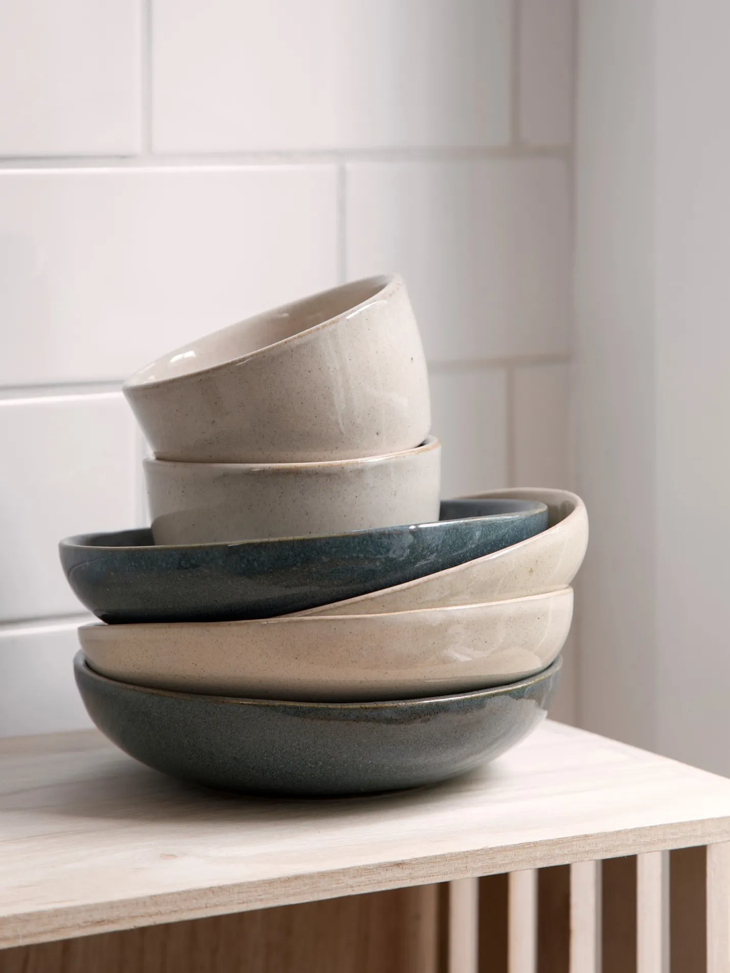 Clearance Søstrene Grene Schweiz Schüssel Off White