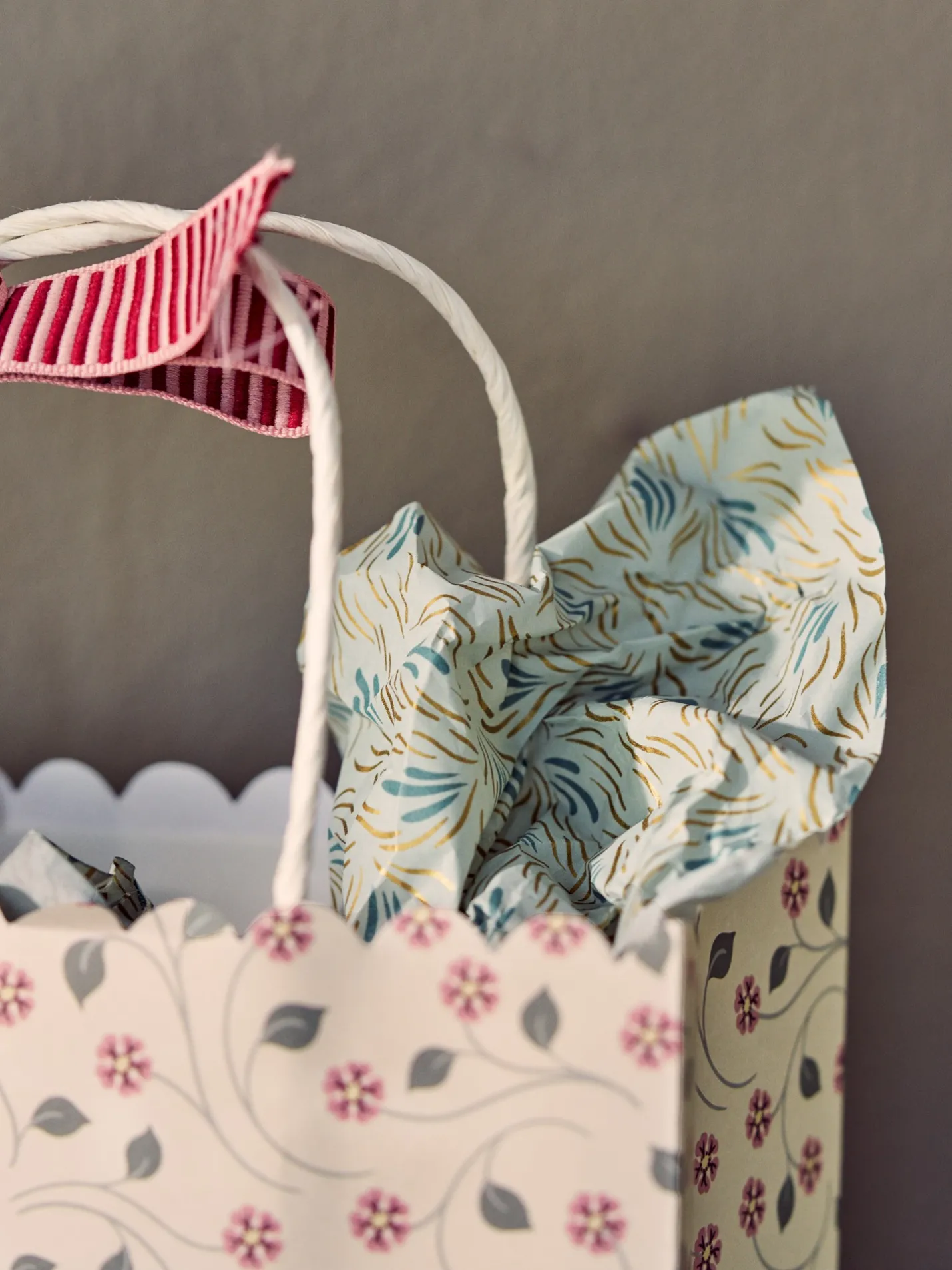 Outlet Søstrene Grene Schweiz Seidenpapier Dusty Green