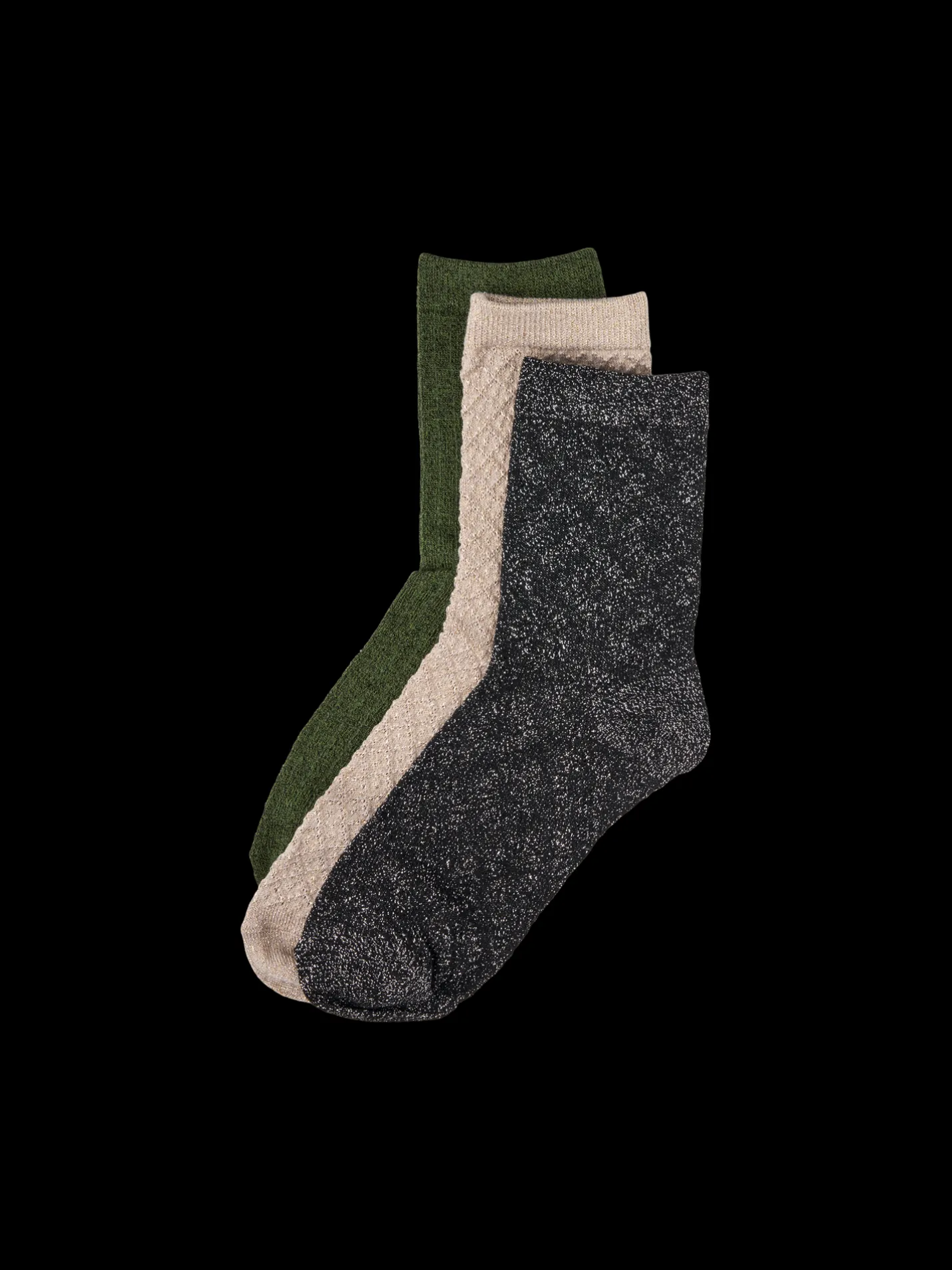 Søstrene Grene Schweiz Socken 36/38 3er-Pack Multi
