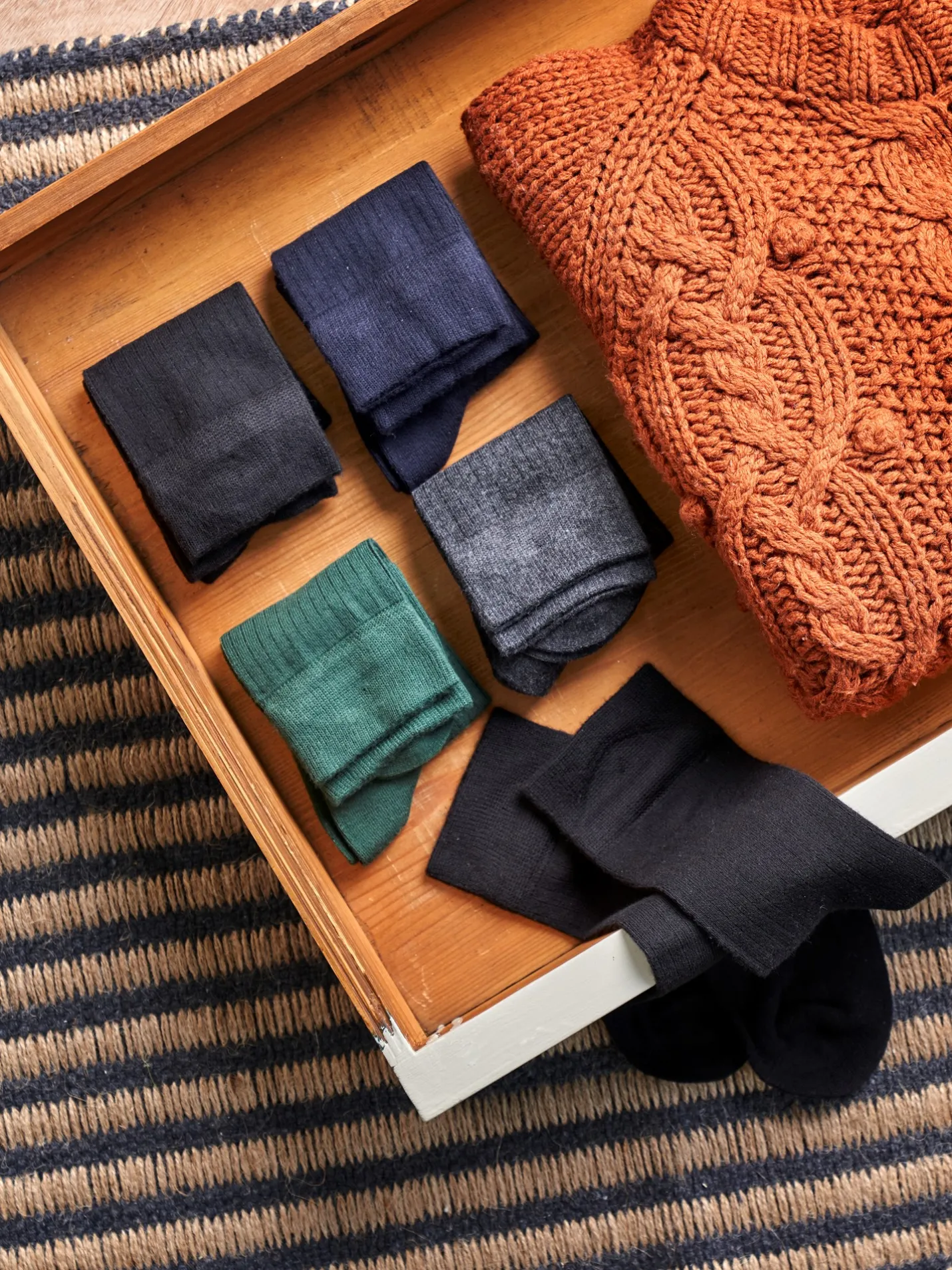 Discount Søstrene Grene Schweiz Socken 5er-Pack 43/46 Multi
