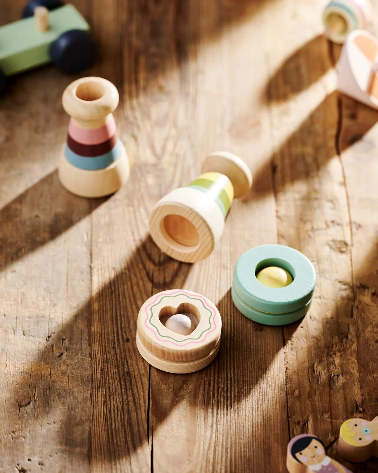 Hot Søstrene Grene Schweiz Spielzeug-Bonbons Aus Holz Off White