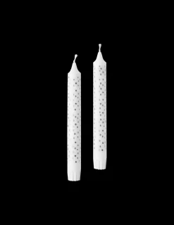 Hot Søstrene Grene Schweiz Stabkerzen 19 Cm White Silver