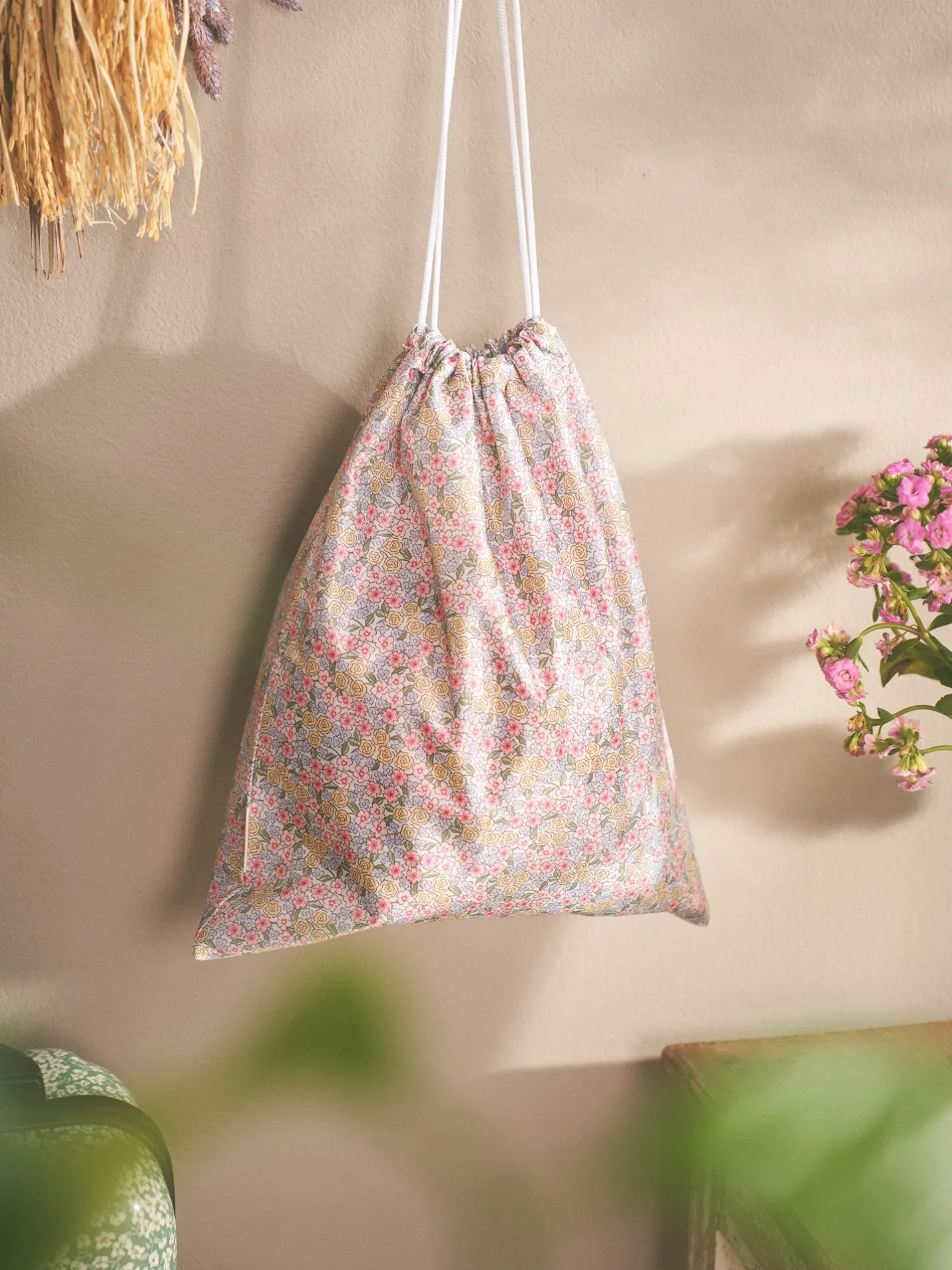 Discount Søstrene Grene Schweiz Stoffbeutel Groß Coral