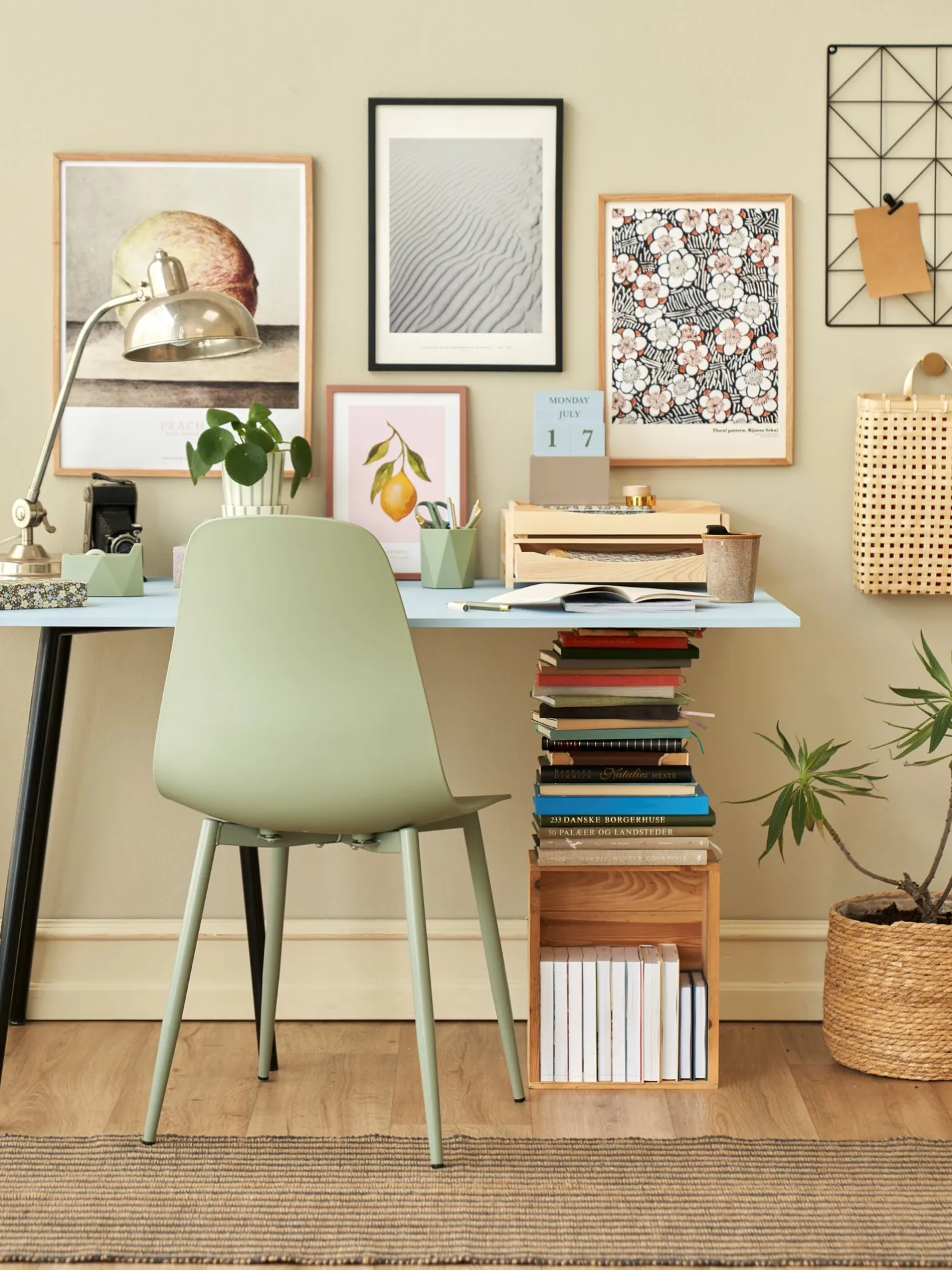 Søstrene Grene Schweiz Stuhl 2er-Pack Moss Green