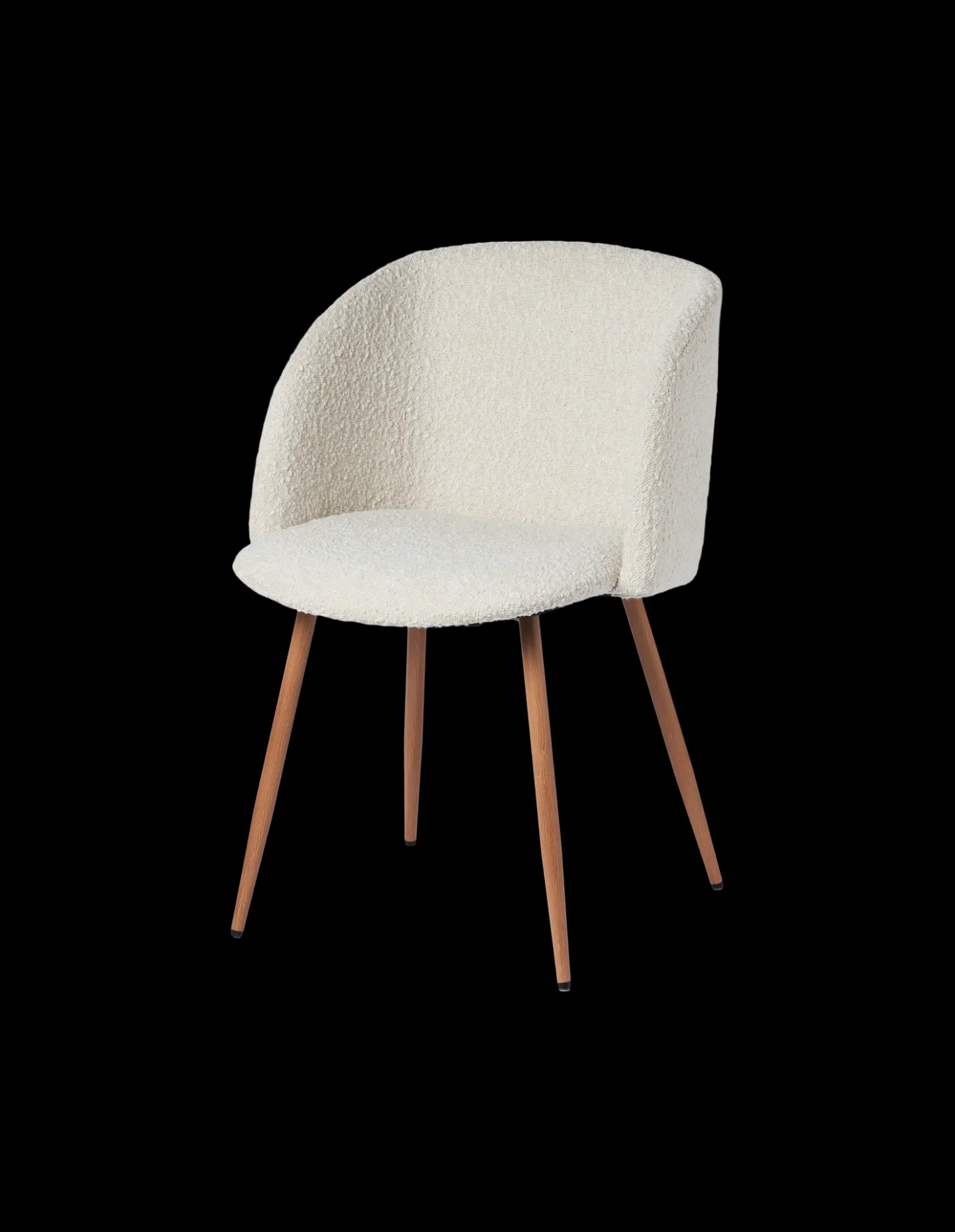 Best Søstrene Grene Schweiz Stuhl Mit Bouclé-Stoff Off White