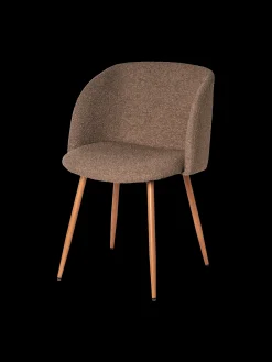 New Søstrene Grene Schweiz Stuhl Mit Bouclé-Stoff Brown