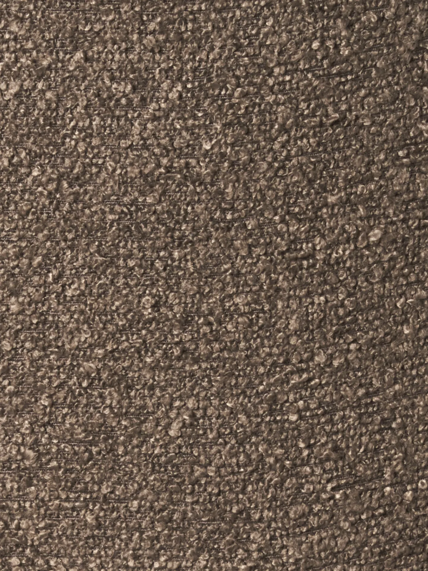 New Søstrene Grene Schweiz Stuhl Mit Bouclé-Stoff Brown