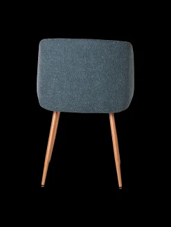 Søstrene Grene Schweiz Stuhl Mit Bouclé-Stoff Blue