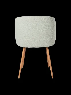 Online Søstrene Grene Schweiz Stuhl Mit Bouclé-Stoff Light Green