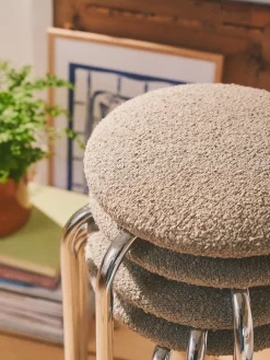 Best Søstrene Grene Schweiz Stuhl Mit Bouclé-Stoff