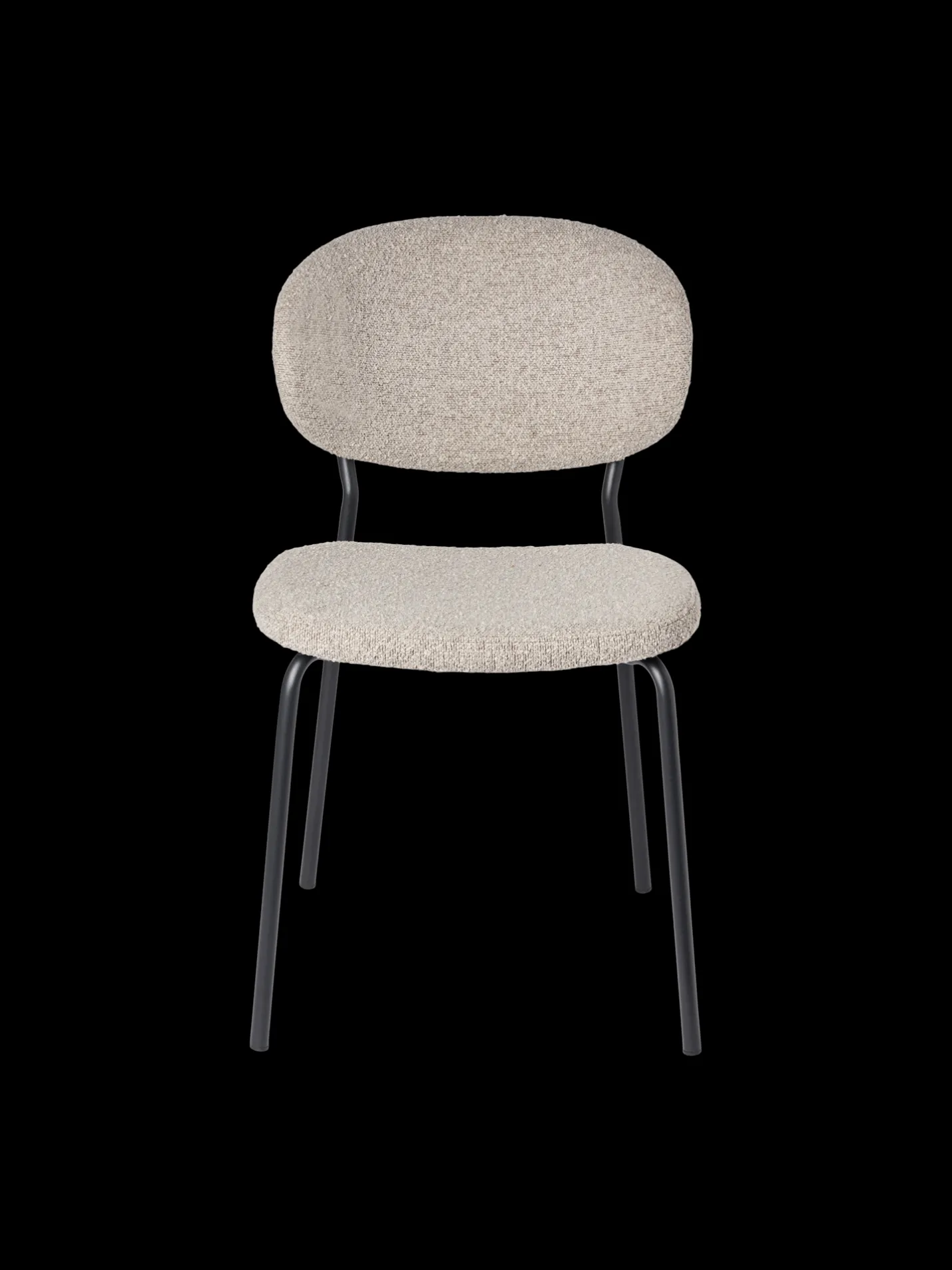 Hot Søstrene Grene Schweiz Stuhl Mit Bouclé-Stoff 2er-Pack Grey
