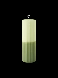 Clearance Søstrene Grene Schweiz Stumpenkerze 17 Cm Moss Green