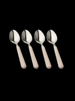 Online Søstrene Grene Schweiz Teelöffel-Set Texture Legno Off White
