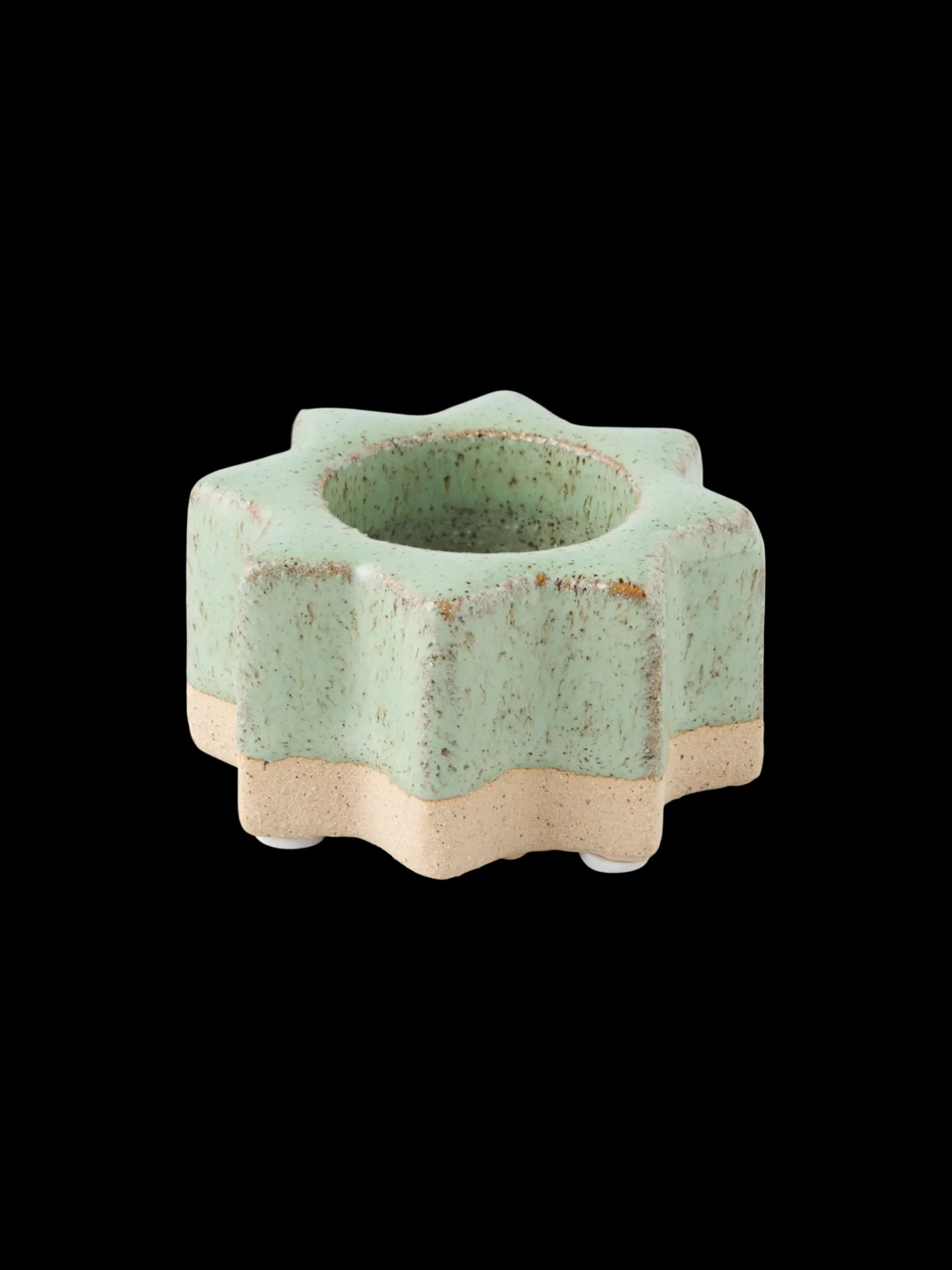 Clearance Søstrene Grene Schweiz Teelichthalter Moss Green