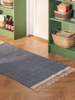 New Søstrene Grene Schweiz Teppich Chocolate Off White