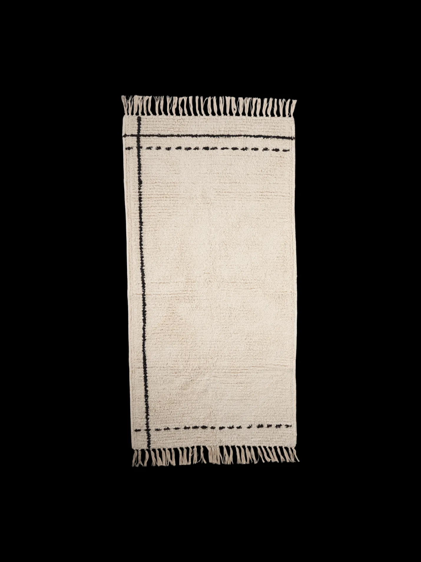 Søstrene Grene Schweiz Teppich 70 X 140 Black