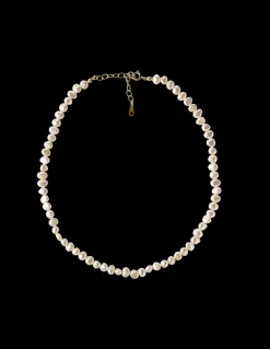 Sale Søstrene Grene Schweiz Timeless Pearl Halskette Off White