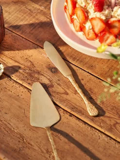New Søstrene Grene Schweiz Tortenheber Gold