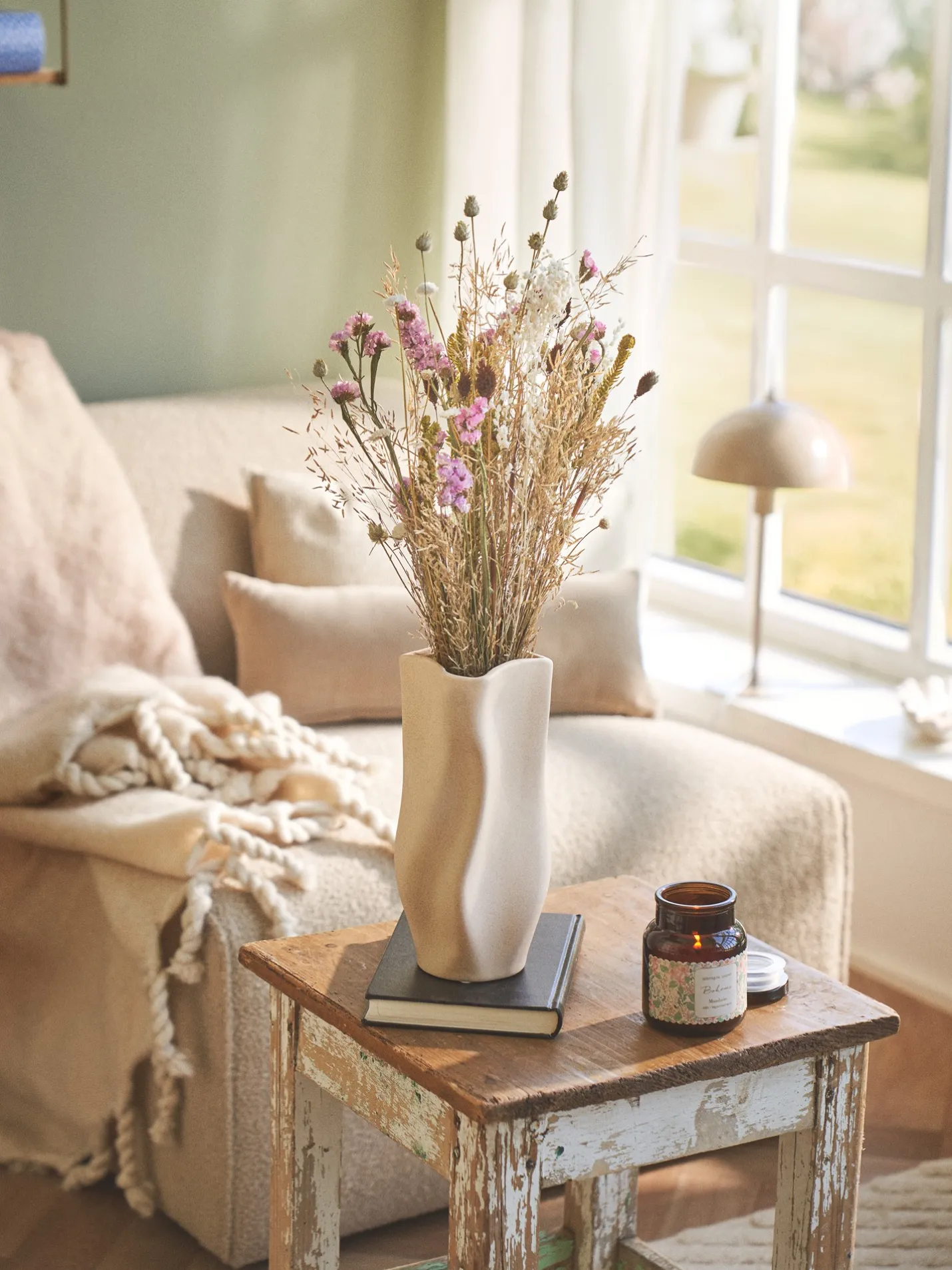 New Søstrene Grene Schweiz Vase Off White