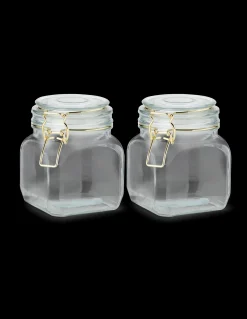 Søstrene Grene Schweiz Vorratsgläser 650 Ml 2er-Pack Clear