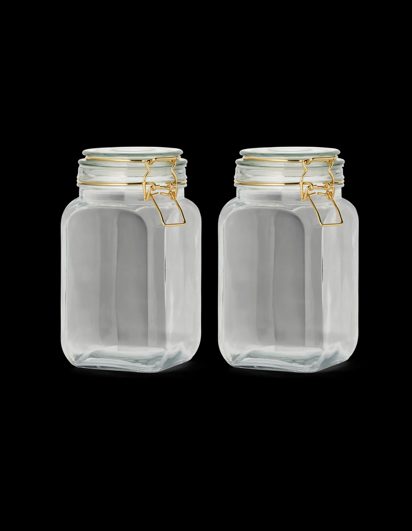 Clearance Søstrene Grene Schweiz Vorratsgläser 1250 Ml 2er-Pack Clear