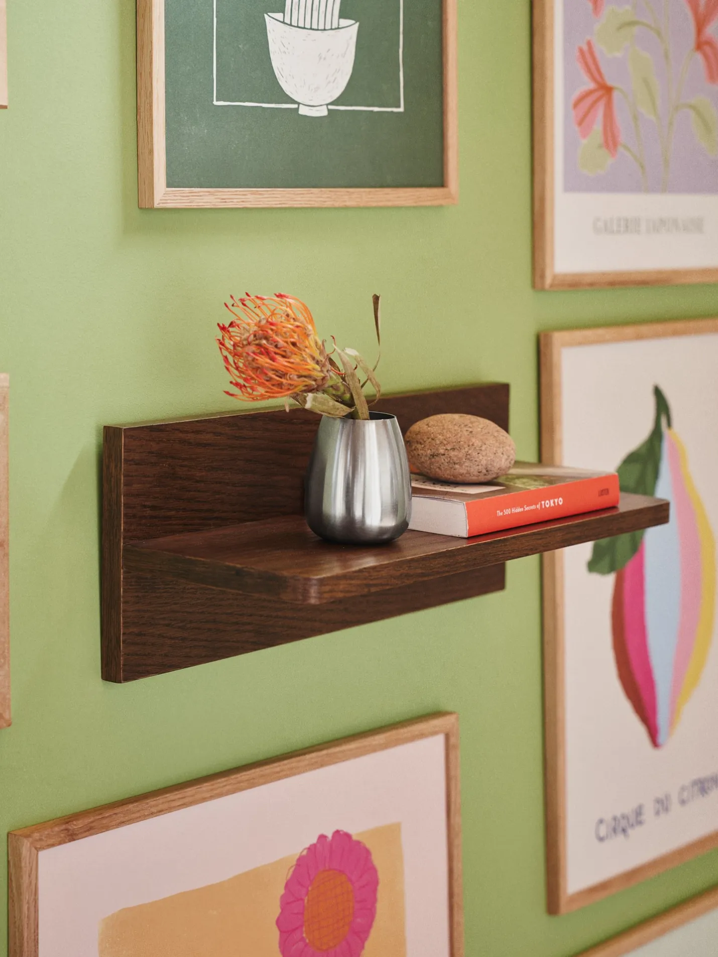 Hot Søstrene Grene Schweiz Wandregal Dark Wood