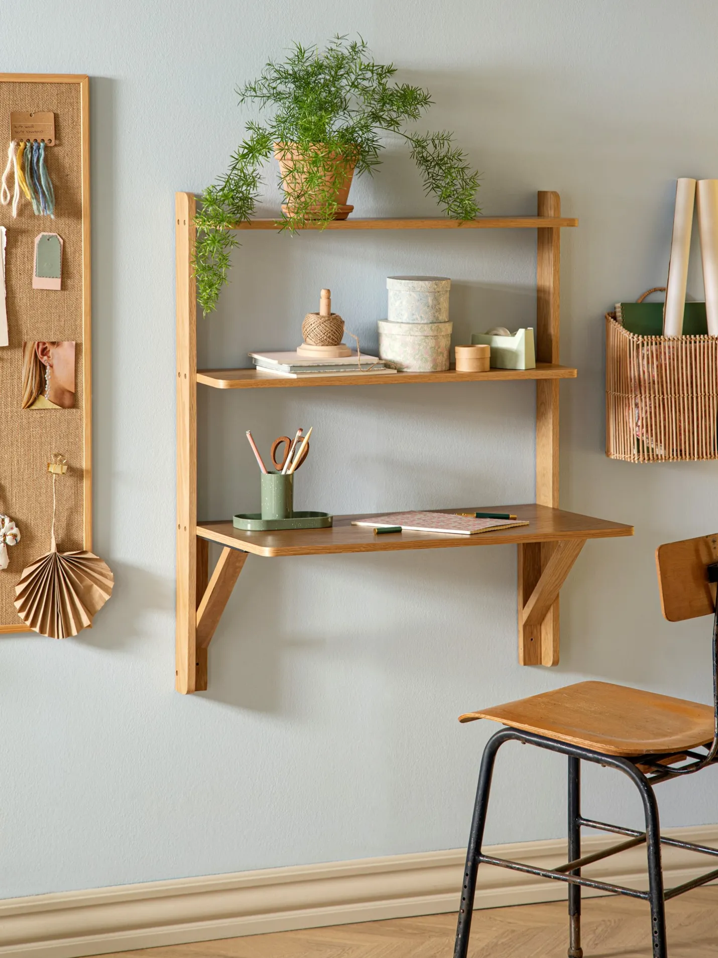 Online Søstrene Grene Schweiz Wandschreibtisch Medium Wood