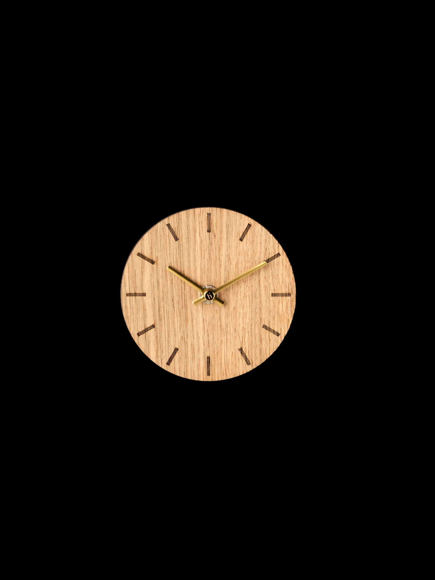 Søstrene Grene Schweiz Wanduhr Light Oak Ø12 Nature