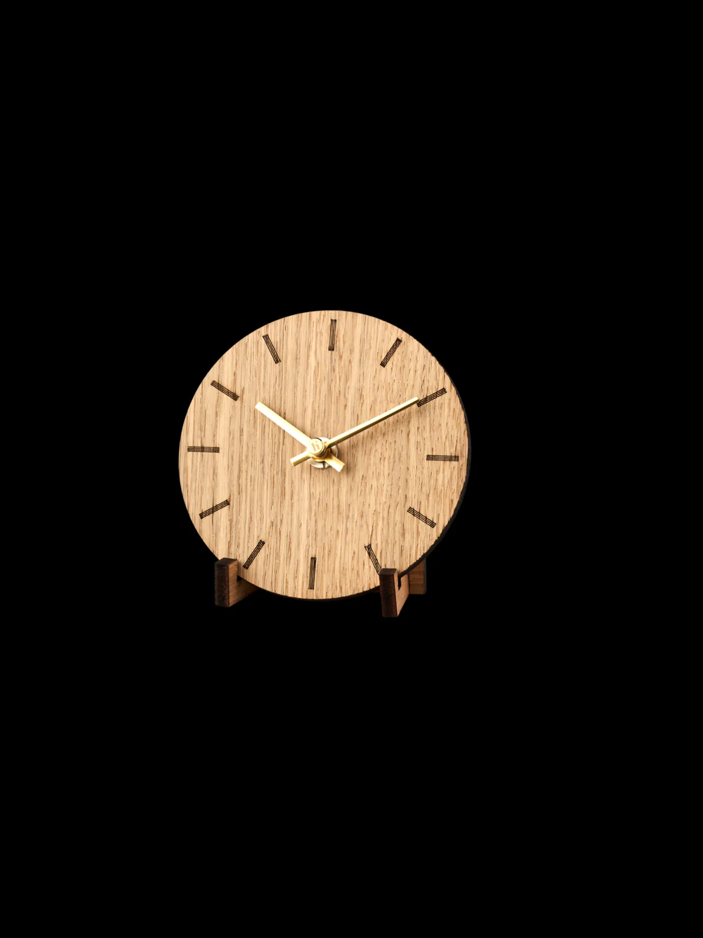 Søstrene Grene Schweiz Wanduhr Light Oak Ø12 Nature