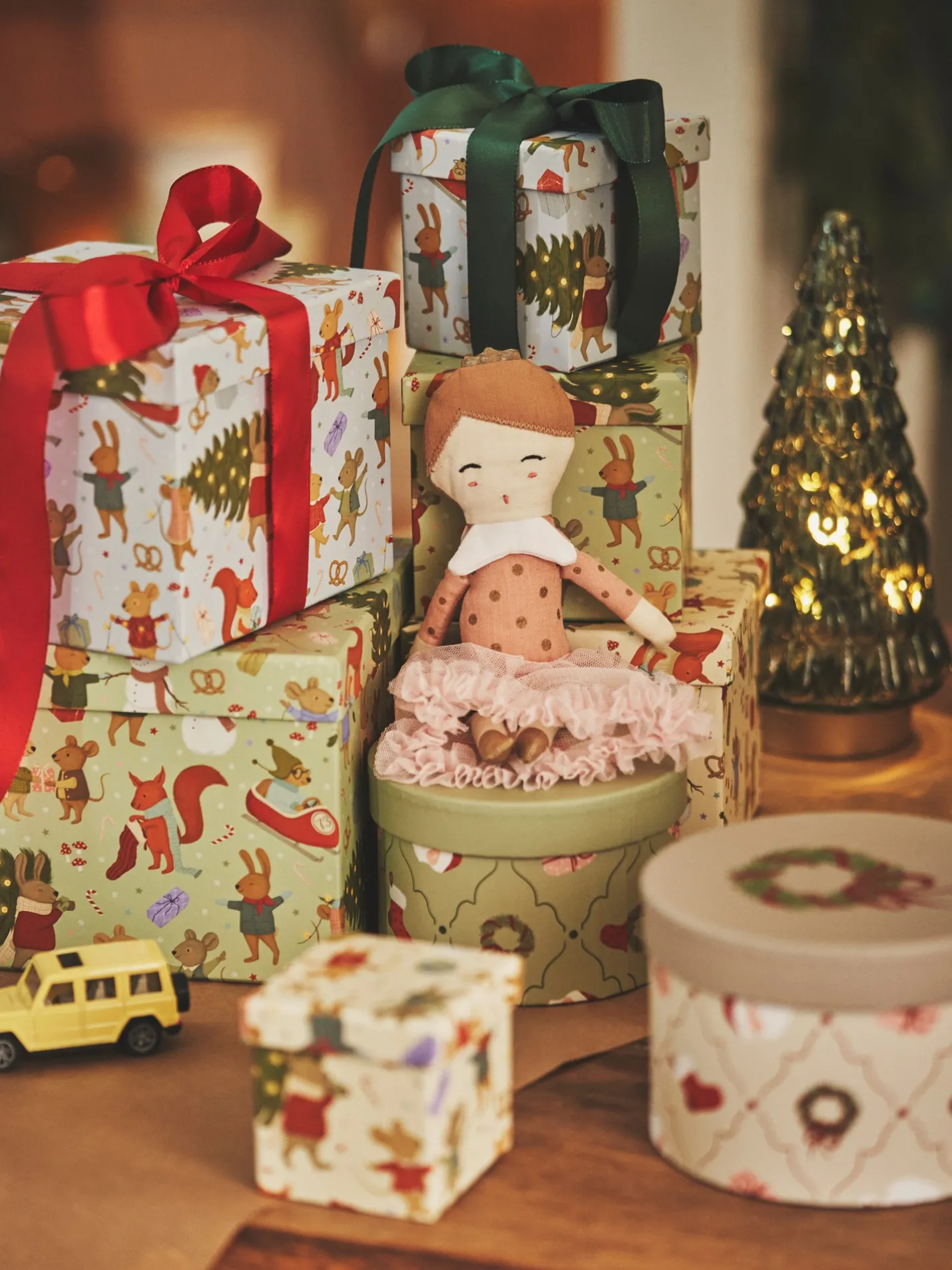 Clearance Søstrene Grene Schweiz Weiche Puppe Rose