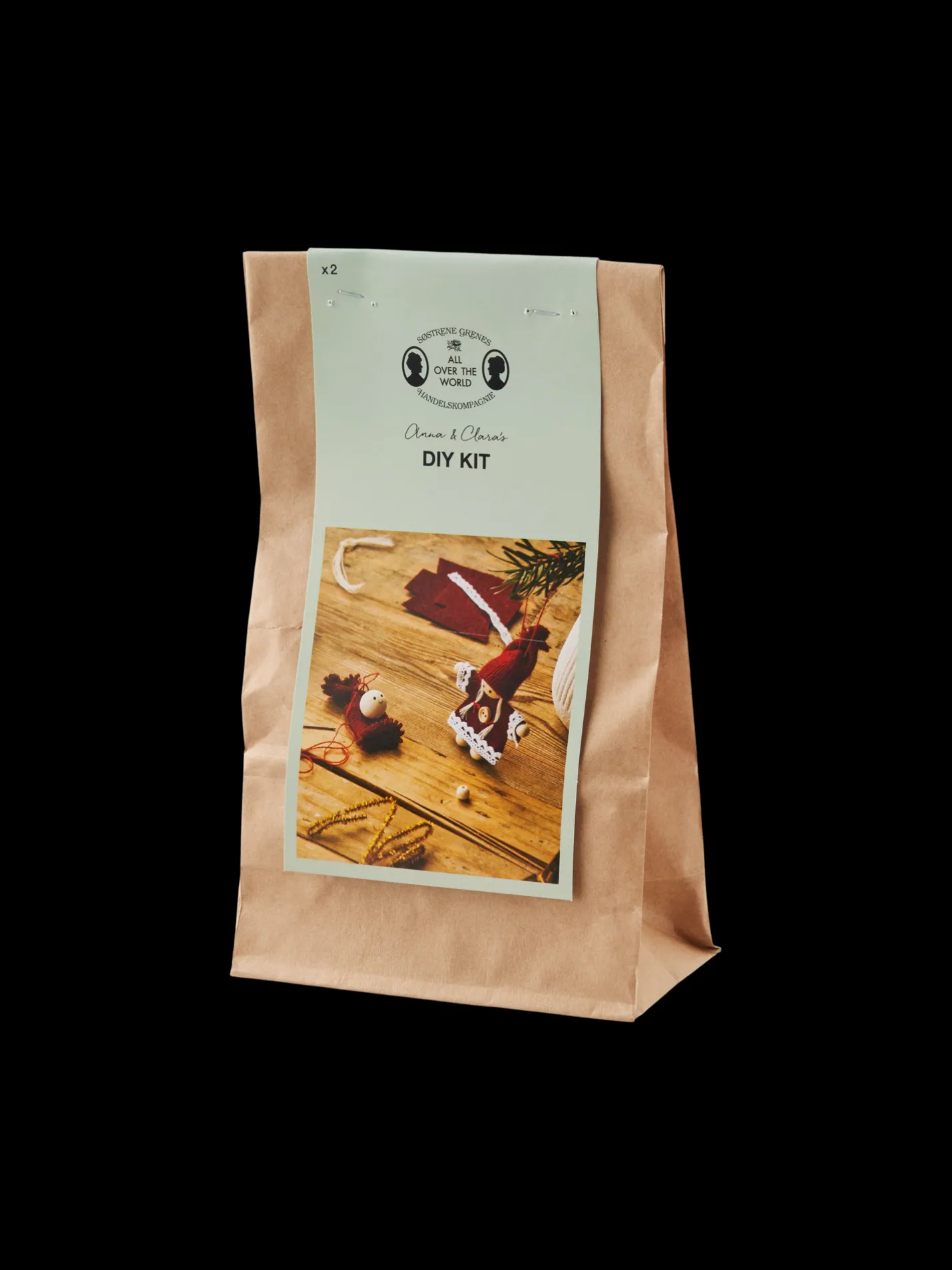 Best Søstrene Grene Schweiz Weihnachtsmann DIY-Set Red