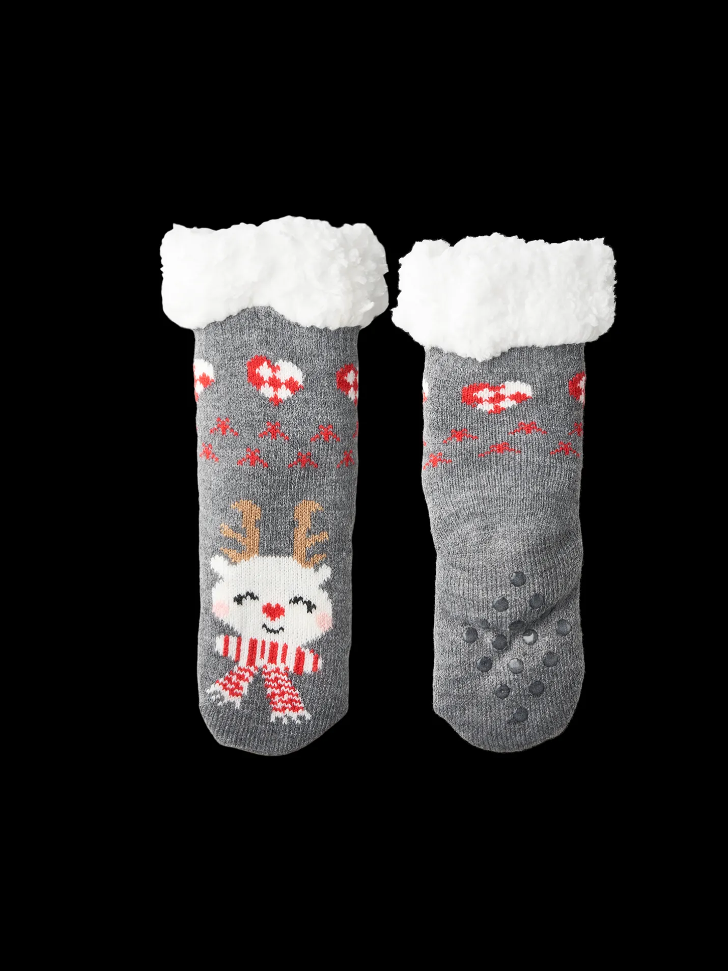 Hot Søstrene Grene Schweiz Weihnachtssocken Für Kinder 31/34 Anthracite