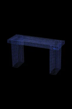 Outlet Søstrene Grene Schweiz WIRE BENCH Bank Navy