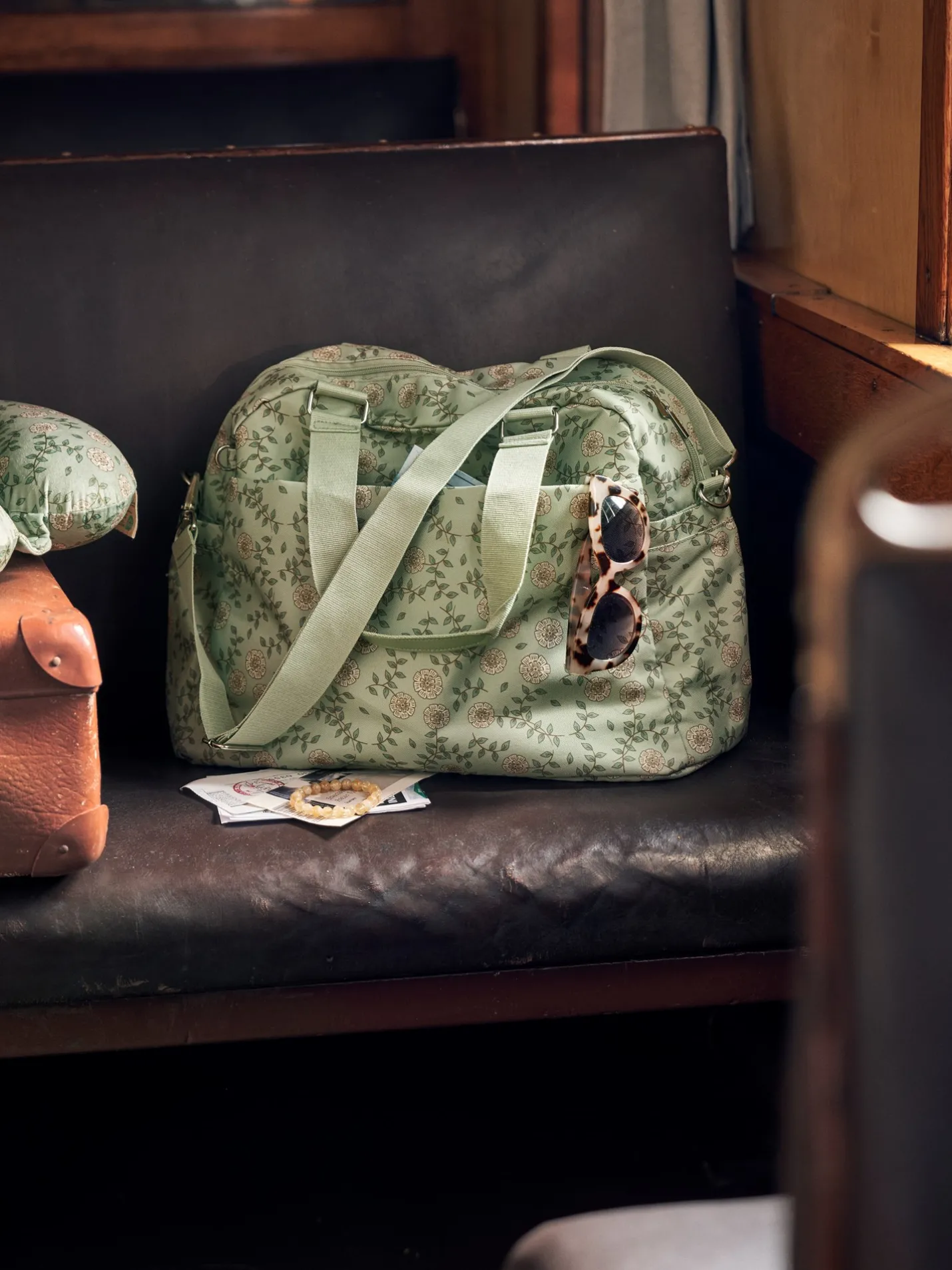 New Søstrene Grene Schweiz Wochenendtasche Dusty Green