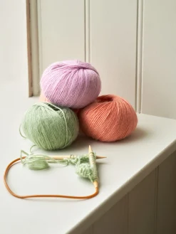 Sale Søstrene Grene Schweiz Woll-Bambus-Garn Orchid Lilac
