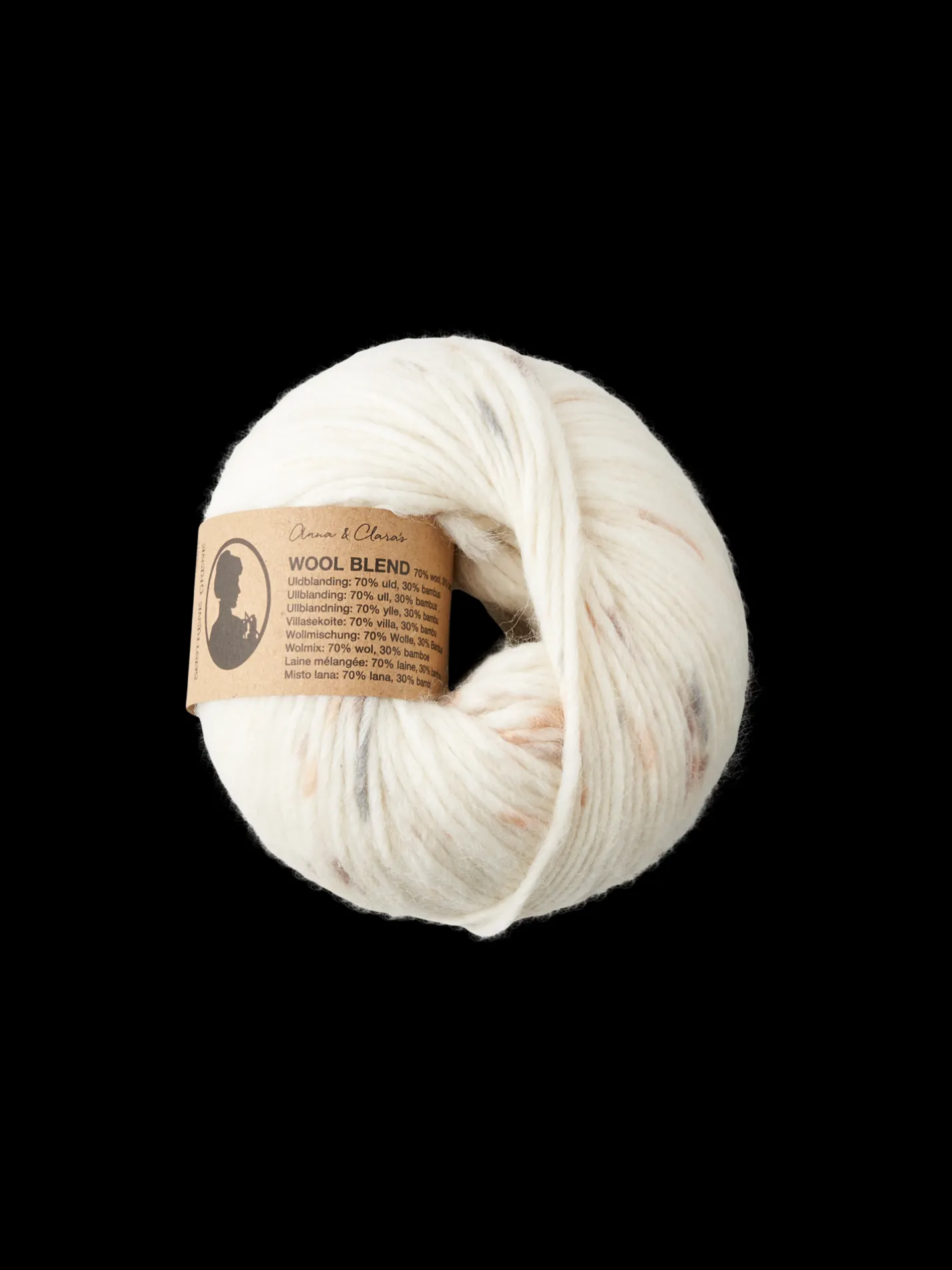 New Søstrene Grene Schweiz Woll-Bambus-Garn Off White